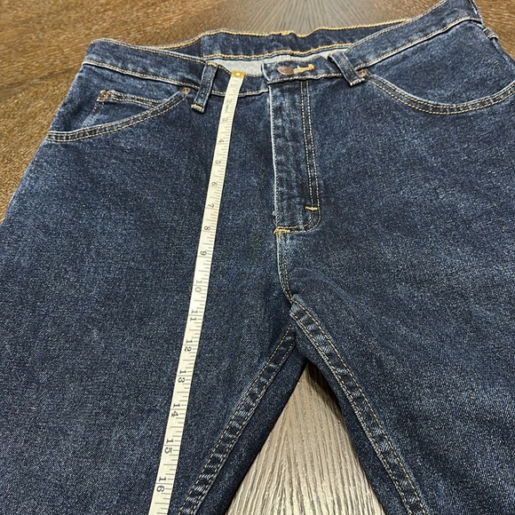 Wrangler Bootcut Regular Fit Dark‎ Wash Men’s Jeans, Size 32W, 30L - Picture 8 of 12